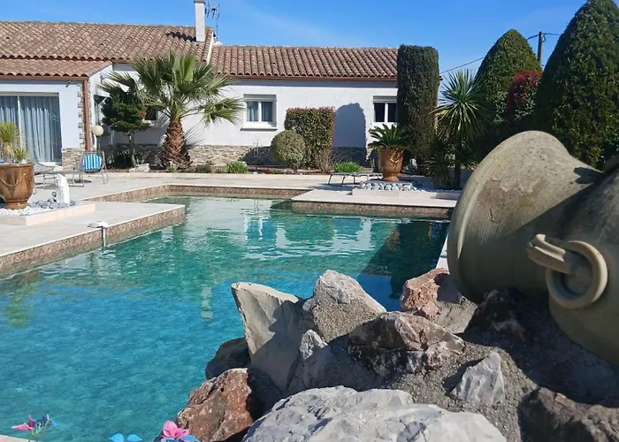 Villa Prestigieuse Avec Piscine Privée Montbazin